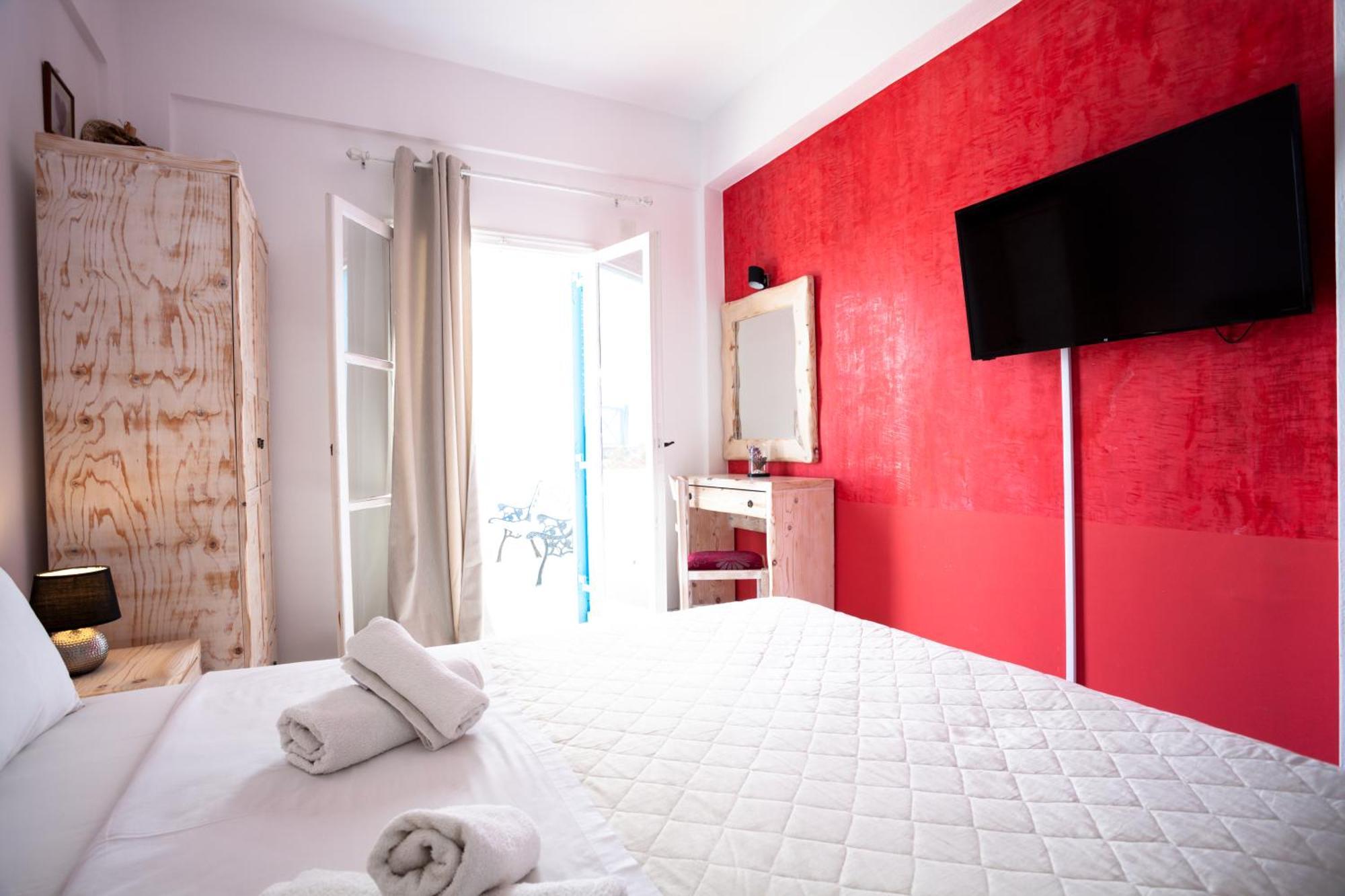 Stella Rooms Vlychada الغرفة الصورة