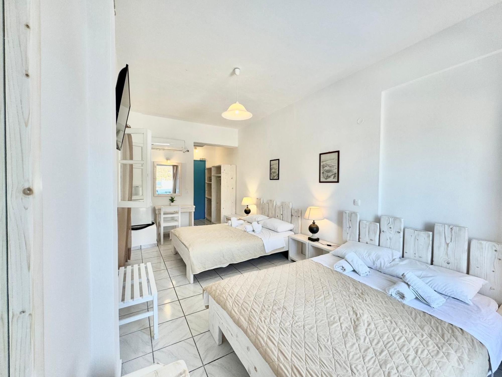 Stella Rooms Vlychada الغرفة الصورة